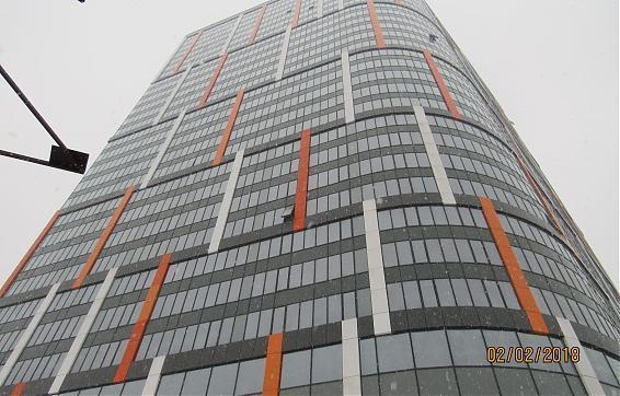 ЖК Мосфильмовская (Штаб-Квартира на Мосфильмовской) - вид с Мосфильмовской улицы, фото 4 Квартирный контроль