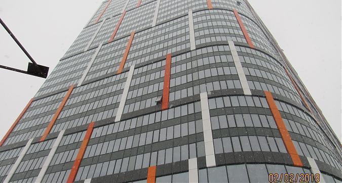 ЖК Мосфильмовская (Штаб-Квартира на Мосфильмовской) - вид с Мосфильмовской улицы, фото 4 Квартирный контроль