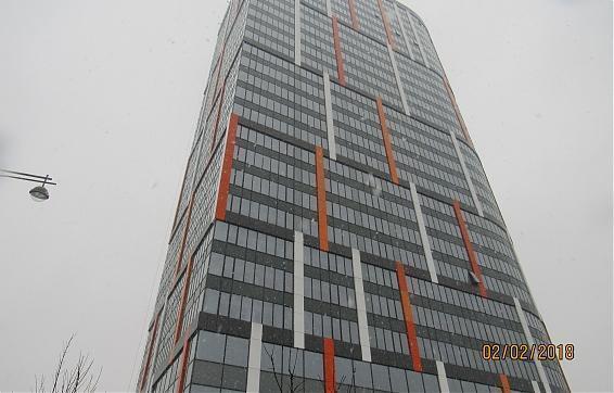 ЖК Мосфильмовская (Штаб-Квартира на Мосфильмовской) - вид с Мосфильмовской улицы, фото 5 Квартирный контроль