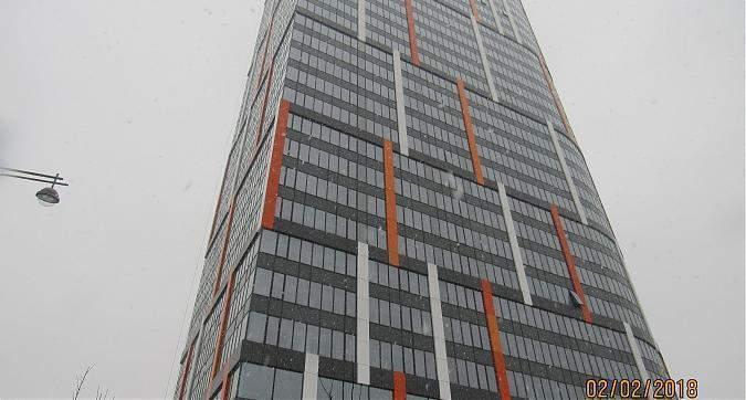 ЖК Мосфильмовская (Штаб-Квартира на Мосфильмовской) - вид с Мосфильмовской улицы, фото 5 Квартирный контроль