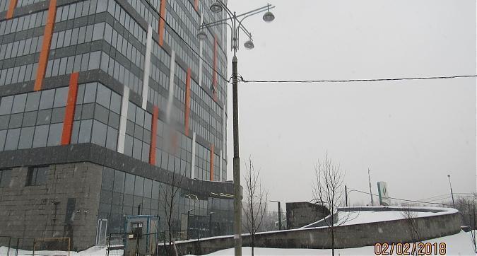 ЖК Мосфильмовская (Штаб-Квартира на Мосфильмовской) - вид с Мосфильмовской улицы, фото 6 Квартирный контроль