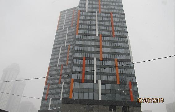 ЖК Мосфильмовская (Штаб-Квартира на Мосфильмовской) - вид с Мосфильмовской улицы, фото 8 Квартирный контроль