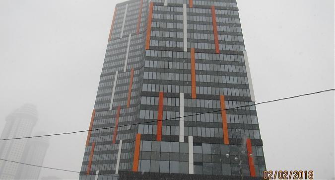 ЖК Мосфильмовская (Штаб-Квартира на Мосфильмовской) - вид с Мосфильмовской улицы, фото 8 Квартирный контроль