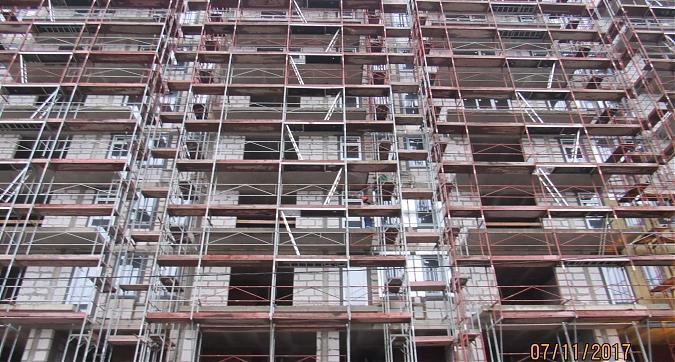 ЖК Янтарь-Apartments (Комплекс апартаментов Янтарь-Apartments), фасадные работы - вид с Левобережной улицы, фото 4 Квартирный контроль