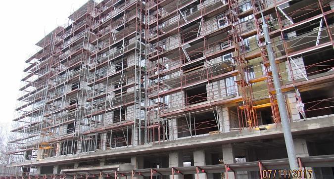 ЖК Янтарь-Apartments (Комплекс апартаментов Янтарь-Apartments), фасадные работы - вид с Левобережной улицы, фото 5 Квартирный контроль