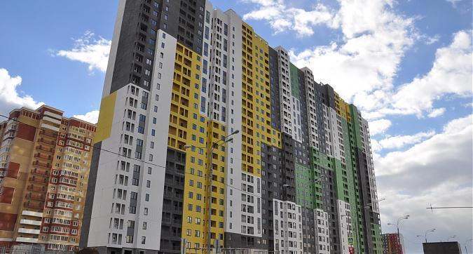Мкрн Бутово, 35-й корпус, вид с Нового шоссе Квартирный контроль