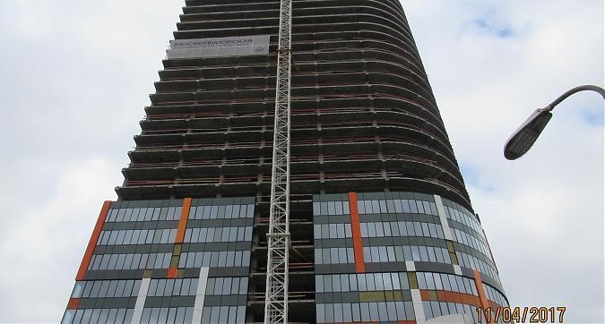 МФК Штаб-квартира на Мосфильмовской - вид с Мосфильмовской улицы Квартирный контроль