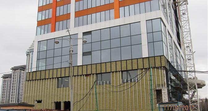 МФК Штаб-квартира на Мосфильмовской - вид с Мосфильмовской улицы Квартирный контроль