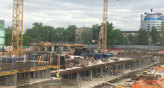 ЖК CITY PARK (Сити парк) - вид со строны Шмитовского проезда Квартирный контроль