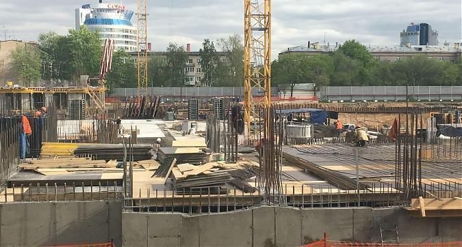 ЖК CITY PARK (Сити парк) - вид со строны Шмитовского проезда Квартирный контроль