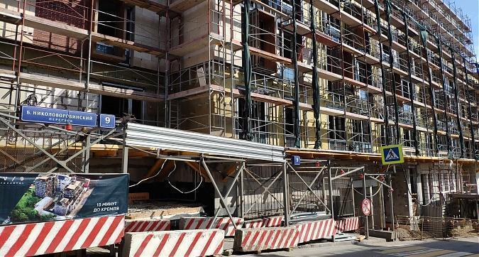 ЖК NV ARTKVARTAL, корпус 1, вид с Большого Николоворобинского пер., фото 5 Квартирный контроль