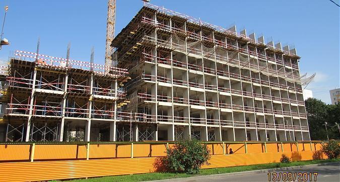 ЖК Михайлова 31, монолитные работы - вид с улицы Михайлова, фото 4 Квартирный контроль
