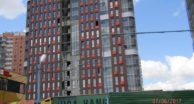 ЖК Ленинградский - вид на строящийся корпус 2 со стороны Ленинградского шоссе Квартирный контроль