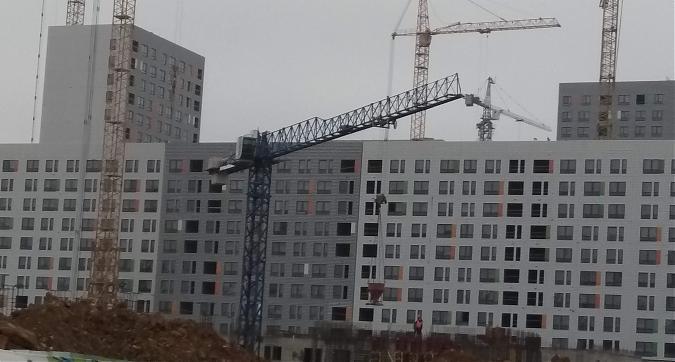 ЖК "Бунинские Луга", монолитные работы, фид с улицы А. Монаховой, фото -3 Квартирный контроль