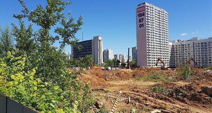 ЖК Орехово-Борисово - территория будущей застройки вид с Каширского шоссе Квартирный контроль
