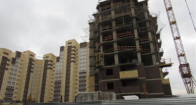 ЖК Полет, 5-й корпус - ведутся монолитные работы, вид с улицы Дмитрия Михайлова, фото 4 Квартирный контроль