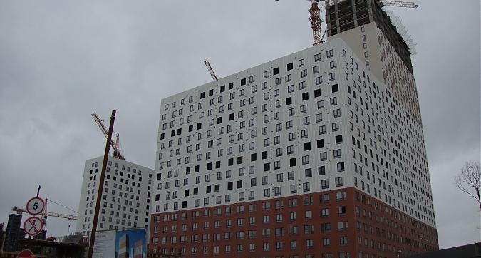 ЖК Митино Парк, корпус 3, монолитные работы, вид с ул. Дубравная, фото -4 Квартирный контроль