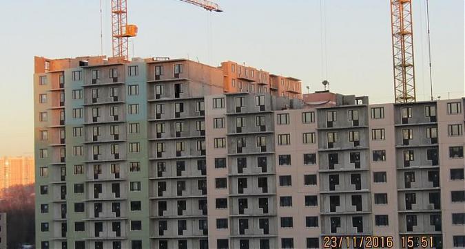 ЖК Мир Митино - 8-й корпус - вид со стороны посёлка Рождествено Квартирный контроль