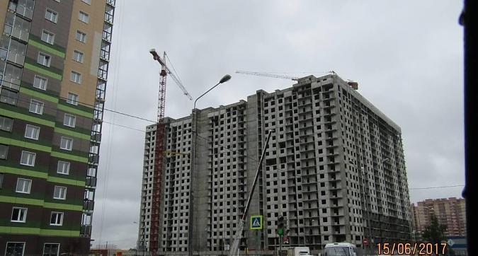 UP! квартал Новое Тушино - вид на строящийся корпус 1 со стороны Путилковского шоссе Квартирный контроль