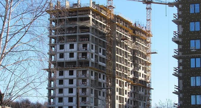 ЖК Лесопарковый, корпус 5, монолитные работы, вид со стороны метро Лесопарковая, фото - 6 Квартирный контроль