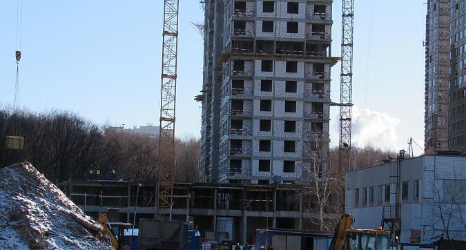 ЖК Лесопарковый, корпуса 5 и 6, монолитные работы, вид со стороны метро Лесопарковая, фото - 5 Квартирный контроль