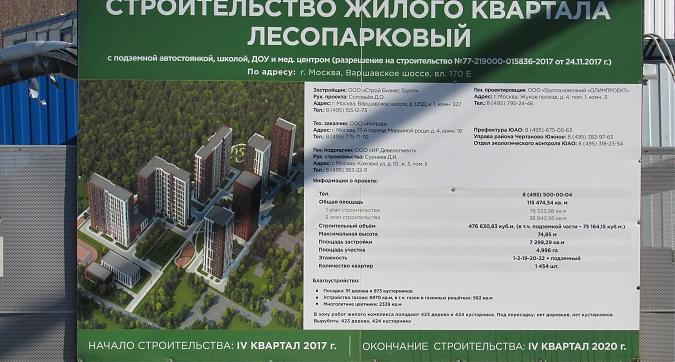 ЖК Лесопарковый, паспорт объекта, вид со стороны метро Лесопарковая, фото - 9 Квартирный контроль