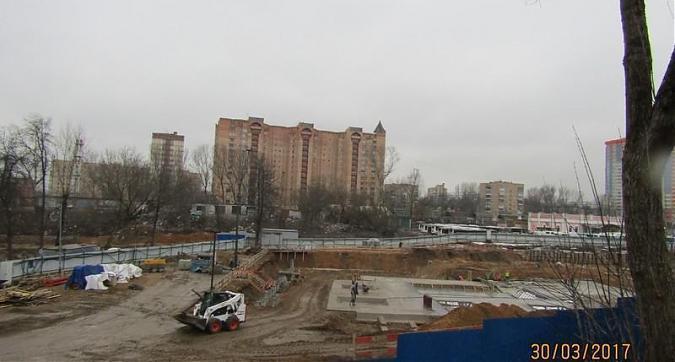ЖК Тетрис - вид на строительную площадку со стороны Волоколамского шоссе Квартирный контроль