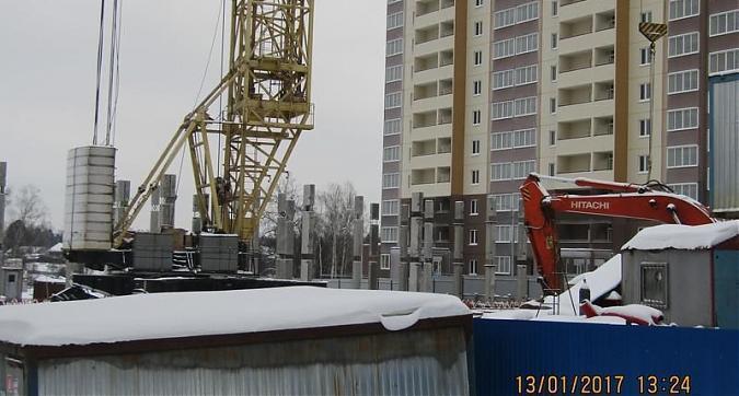 ЖК Авентин - вид на строительную площадку со стороны Железнодорожной улицы Квартирный контроль