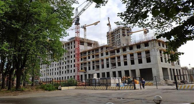 ЖК Серебряный фонтан, корпус 3, вид с ул. Новоалексеевской, фото 11 Квартирный контроль