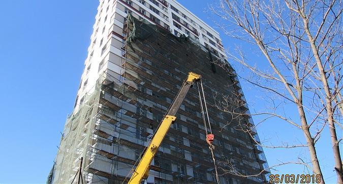 ЖК Дом в Мневниках - фасадные работы, вид с улицы Демьяна Бедного, фото 1 Квартирный контроль