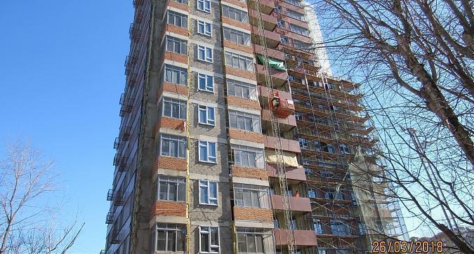 ЖК Дом в Мневниках - фасадные работы, вид с улицы Демьяна Бедного, фото 3 Квартирный контроль