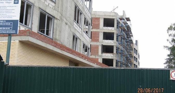 ЖК Опалиха Village - вид на корпуса 5 и 6 с западной стороны Квартирный контроль