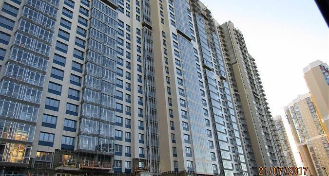 ЖК Спасский мост - вид на строящийся корпус 8 со стороны Красногорского бульвара Квартирный контроль