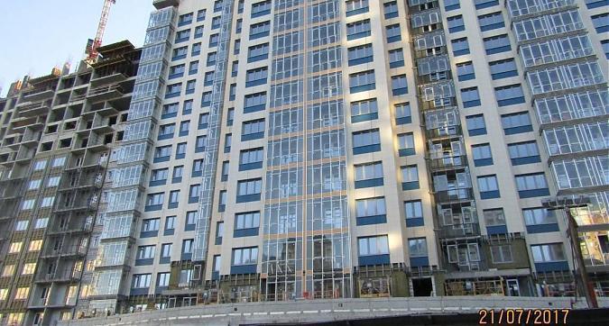 ЖК Спасский мост - вид на строящийся корпус 8 со стороны Красногорского бульвара Квартирный контроль