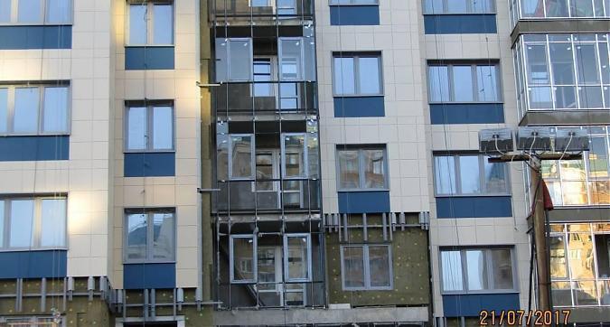 ЖК Спасский мост - вид на строящийся корпус 8 со стороны Красногорского бульвара Квартирный контроль
