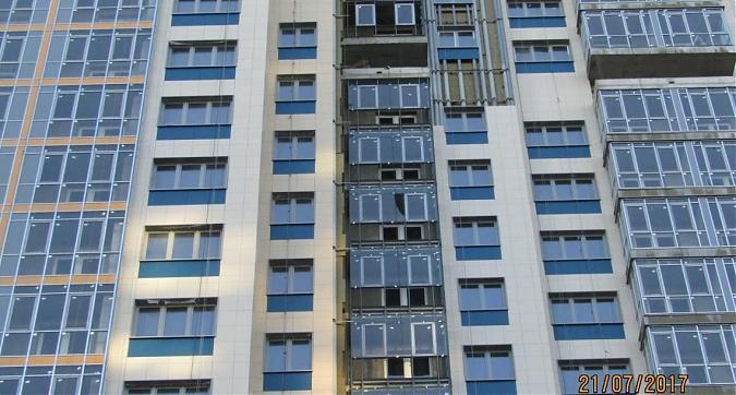 ЖК Спасский мост - вид на строящийся корпус 8 со стороны Красногорского бульвара Квартирный контроль