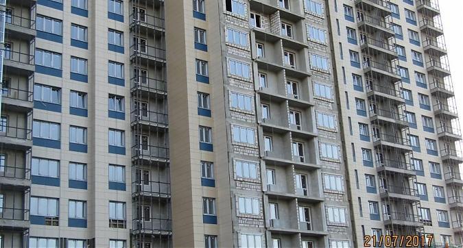 ЖК Спасский мост - вид на строящийся корпус 8 со стороны Красногорского бульвара Квартирный контроль