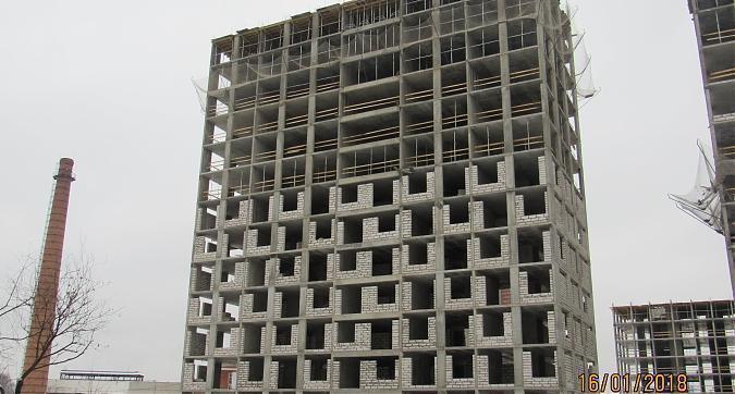 ЖК Green Park (ЖК Грин Парк), корпус 3, монолитные работы - вид с Олонецкой улицы на строительство, фото 2 Квартирный контроль