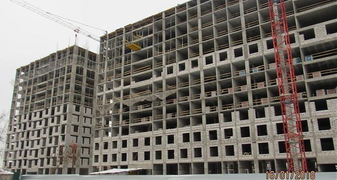 ЖК Green Park (ЖК Грин Парк), корпус 3, монолитные работы - вид с Олонецкой улицы на строительство, фото 5 Квартирный контроль