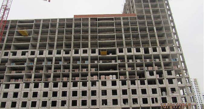 ЖК Green Park (ЖК Грин Парк), корпус 3, монолитные работы - вид с Олонецкой улицы на строительство, фото 6 Квартирный контроль