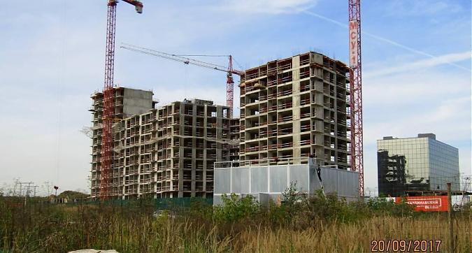 UP - квартал Скандинавский - вид на строящиеся корпуса 3 и 4 со стороны Осташковского шоссе Квартирный контроль