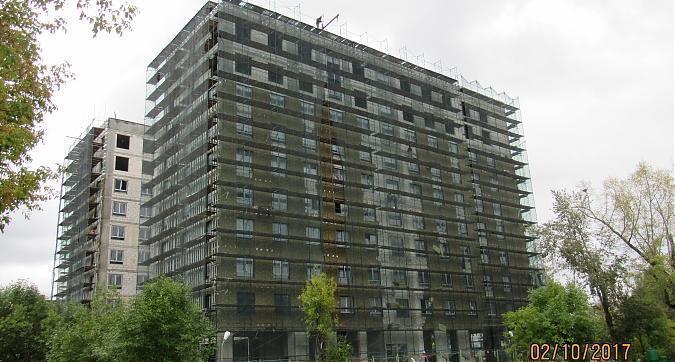 ЖК Отражение, отделочные работы - вид на комплекс с Шереметьевской улицы, фото 4 Квартирный контроль