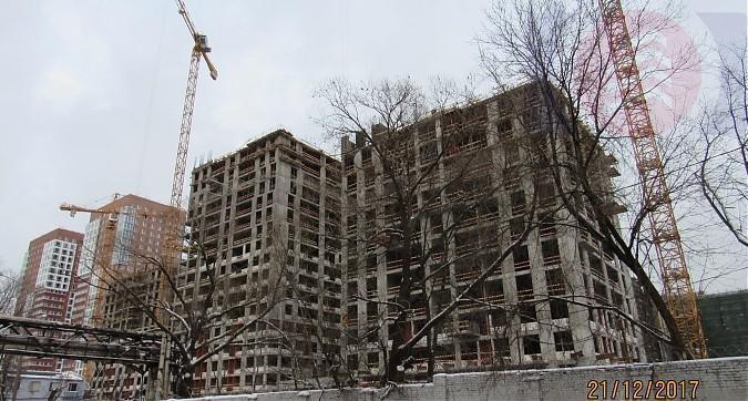 ЖК SREDA (СРЕДА), корпуса Б3 и Б2 - монолитные работы, вид с 1-го Карачаровского проезда, фото 1 Квартирный контроль