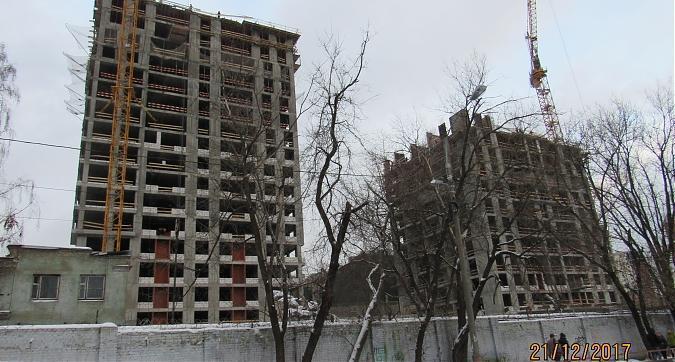 ЖК SREDA (СРЕДА), корпуса Б3 и Б2 - монолитные работы, вид с 1-го Карачаровского проезда, фото 3 Квартирный контроль
