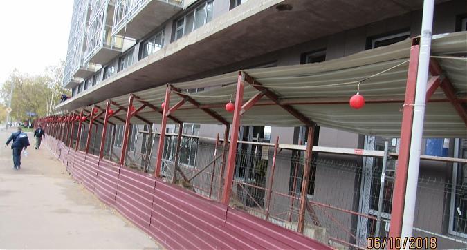 ЖК Янтарь-Apartments, фасадные работы, вид с Левобережной улицы, фото - 3 Квартирный контроль