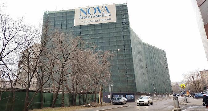 ЖК NOVA Алексеевская, вид со Староалексеевской ул., фото 1 Квартирный контроль
