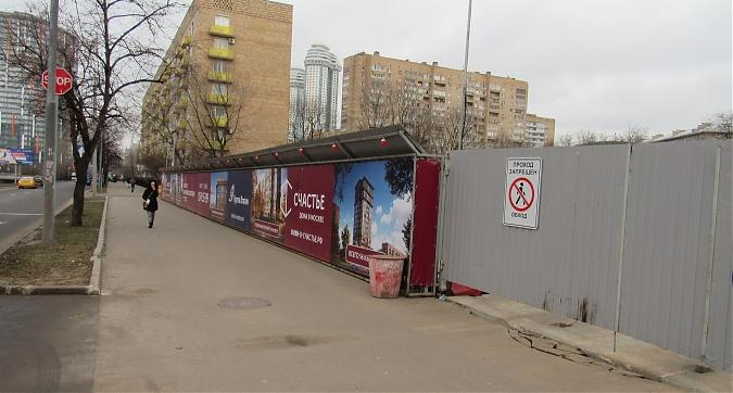 ЖК Счастье на Ломоносовском, строительная площадка, вид с Ломоносовского просп., фото - 7 Квартирный контроль