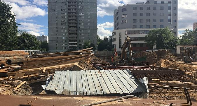 ЖК Дом на Абрамцевской - вид с Абрамцевской улицы Квартирный контроль