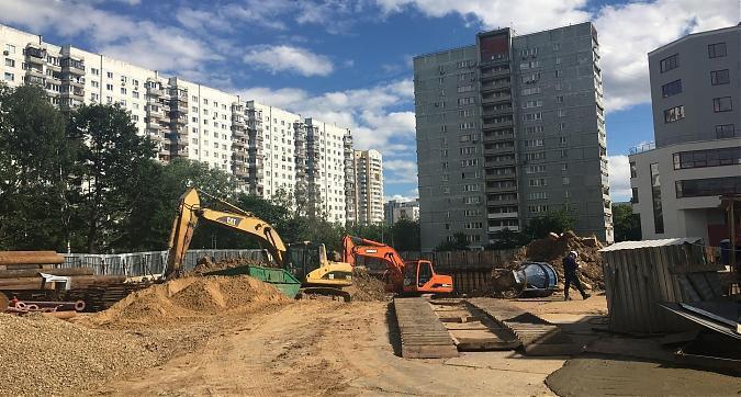 ЖК Дом на Абрамцевской - вид с Абрамцевской улицы Квартирный контроль