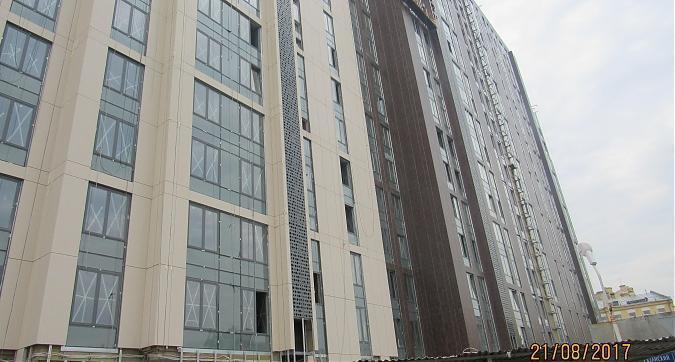 ЖК Басманный 5, облицовочные работы - вид с Рязанского переулка, фото 5 Квартирный контроль